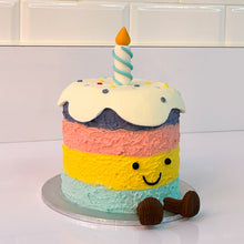 Load image into Gallery viewer, Rainbow Birthday Cake