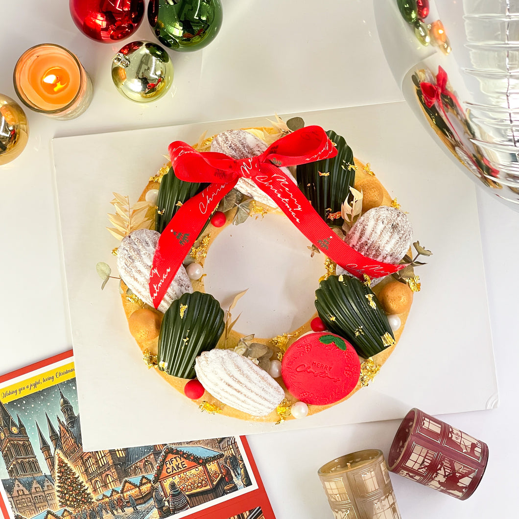 Christmas Madeleines Wreath