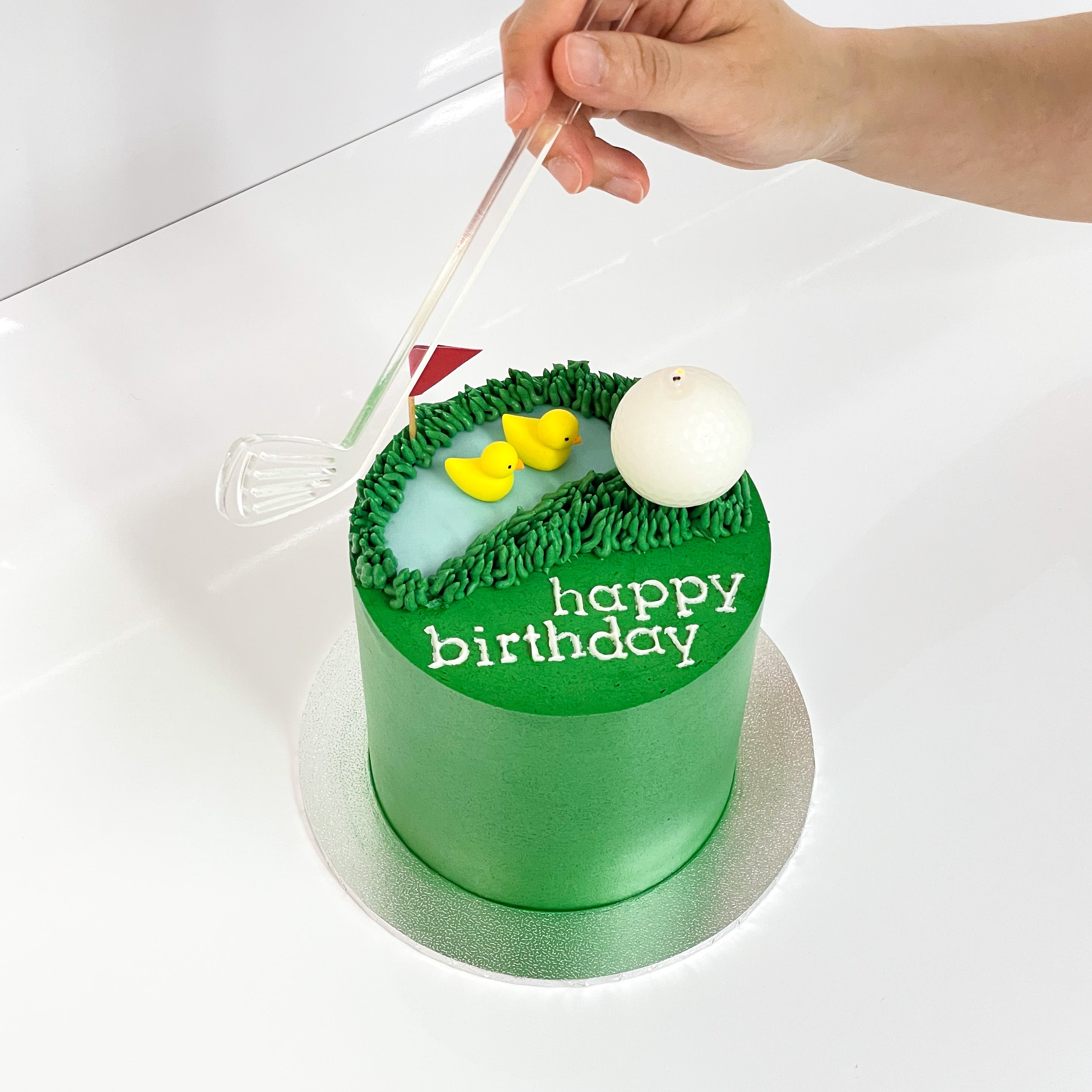 Ducky Golf Cake
